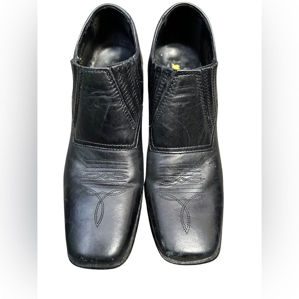 Durango Black Square Toe Ankle Boots Women’s Size 8